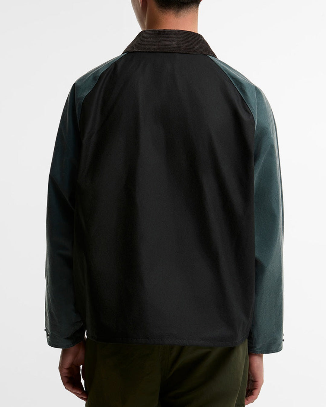 Barbour - Veste Transport Patchwork Wax - Noir Multi