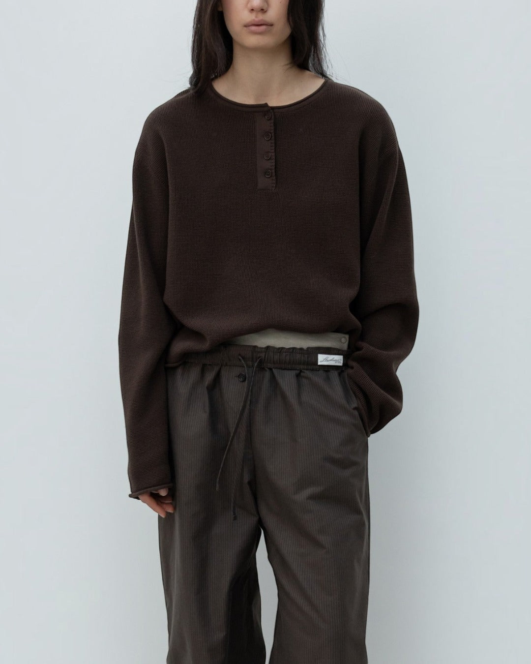 Low Classic - Henry sweater - Brown