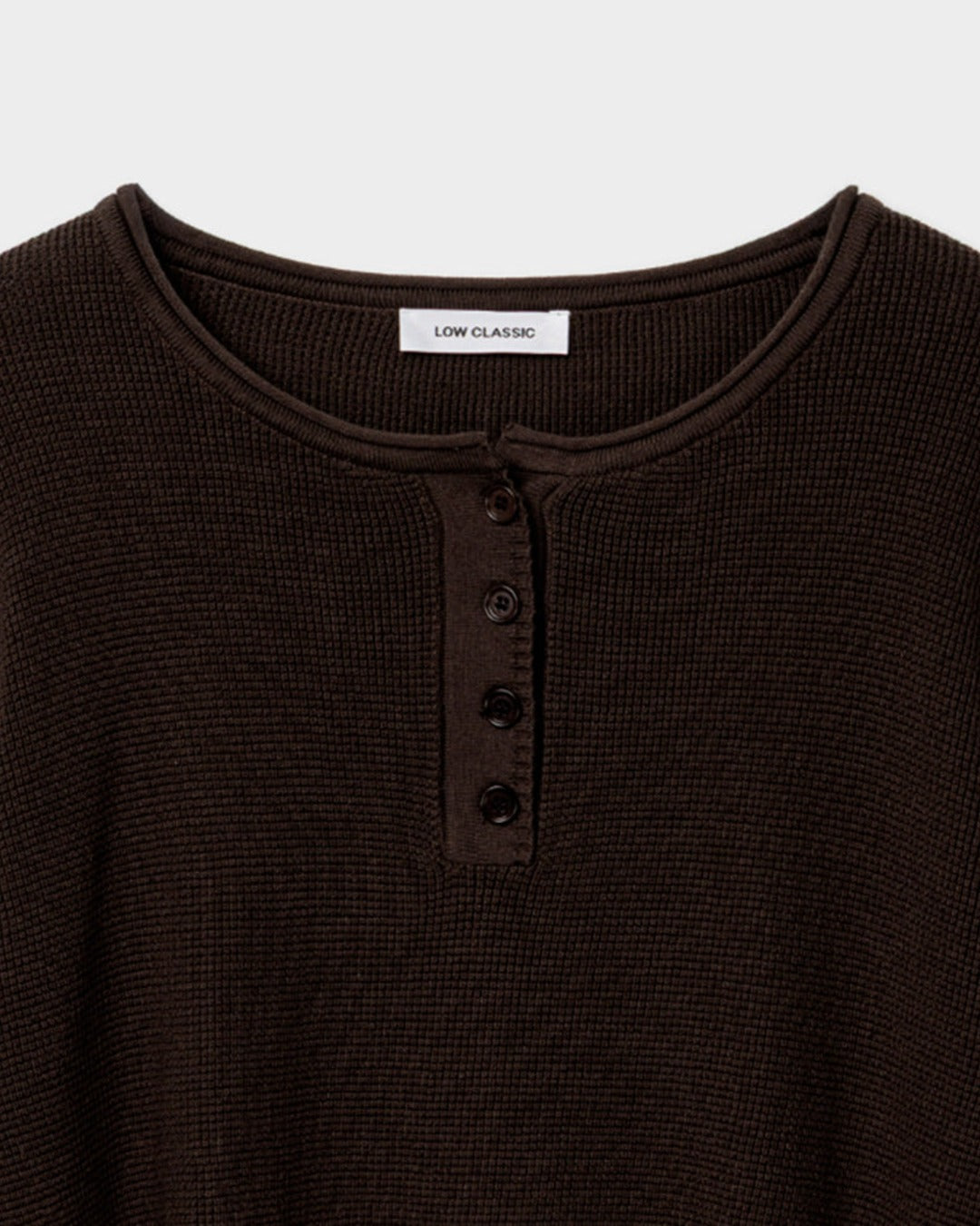 Low Classic - Pull Henry - Marron