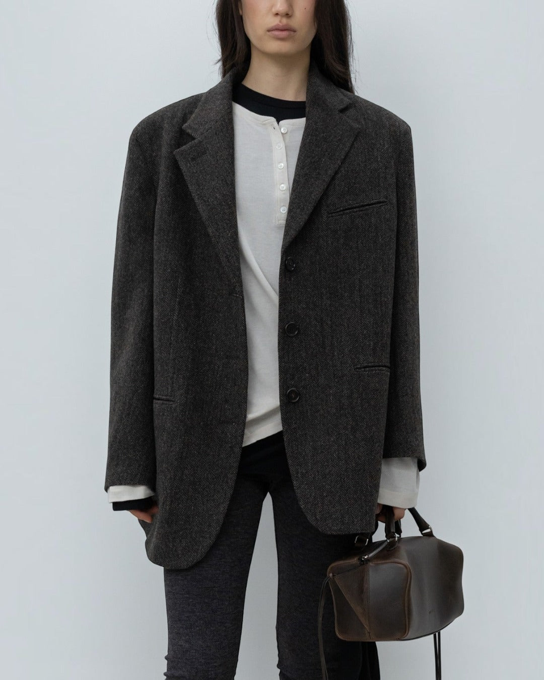 Low Classic - Oversized Jacket - Brown