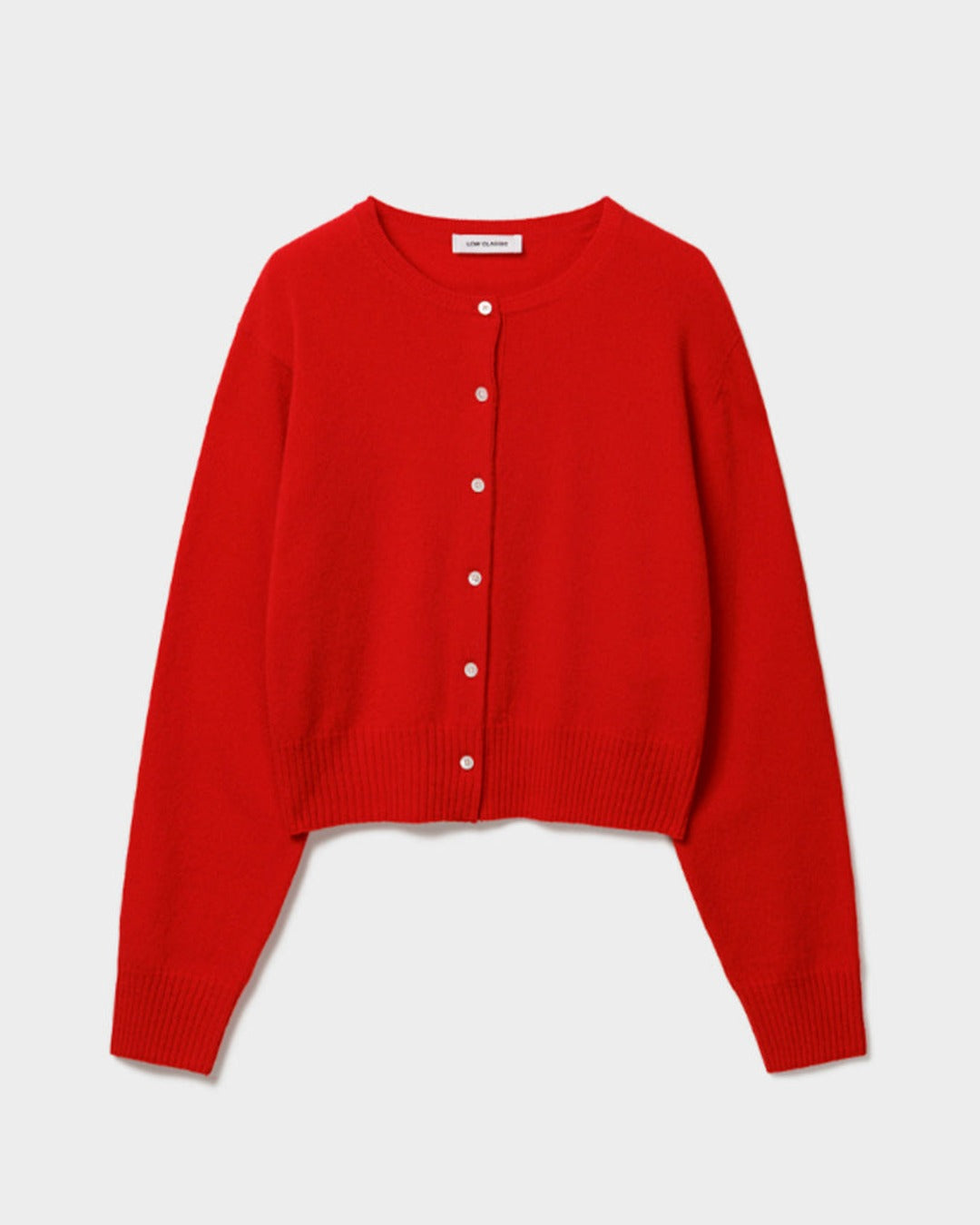 Low Classic - Short Cardigan - Red