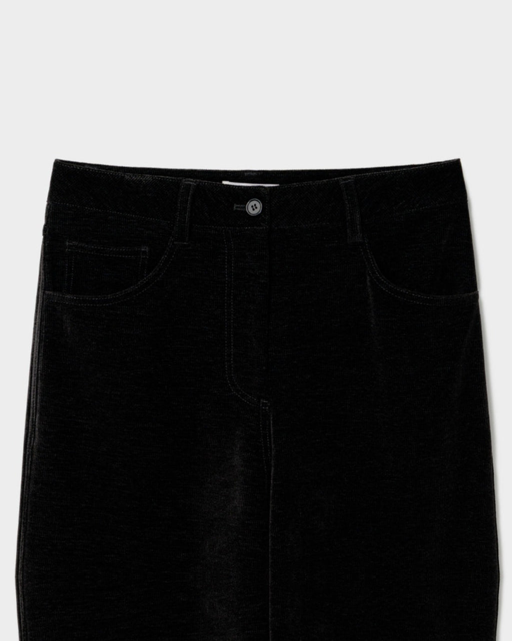 Low Classic - Velvet Trousers - Black