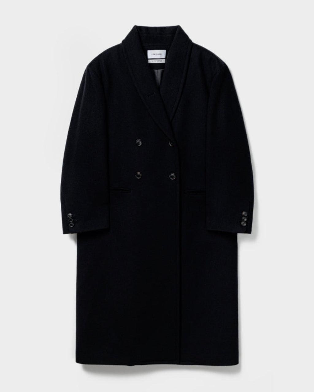 Low Classic - Manteau Col Châle - Marine