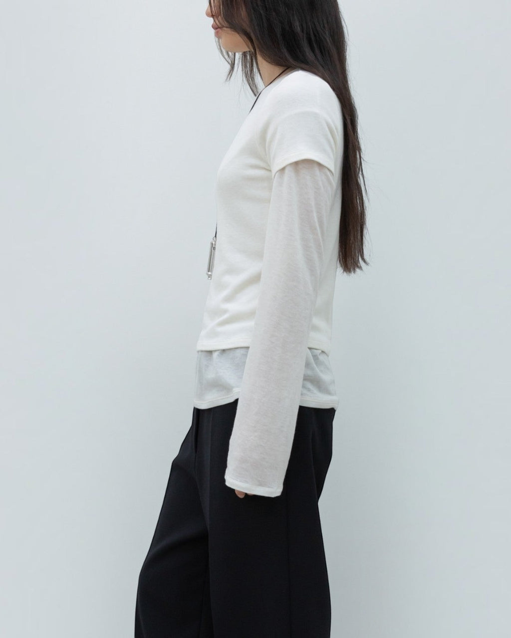 Low Classic - T-Shirt En Maille - Ivoire