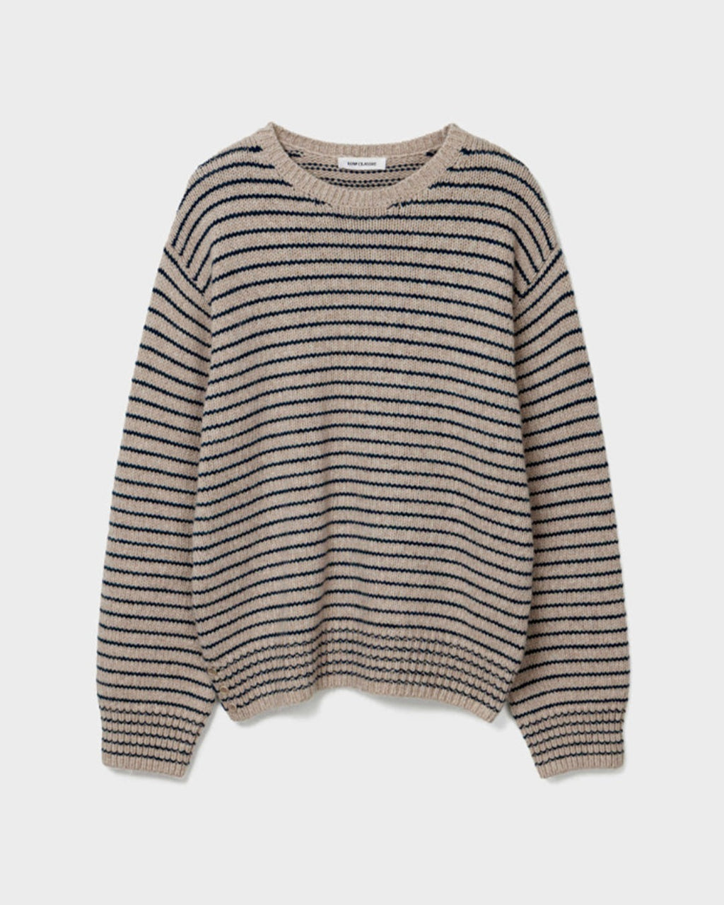 Low Classic - Pull À Rayures - Beige