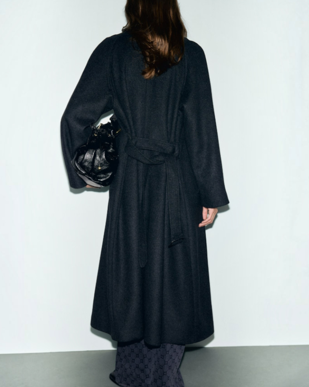 Gerard Darel - Trench En Laine Mélangée Vera - Gris