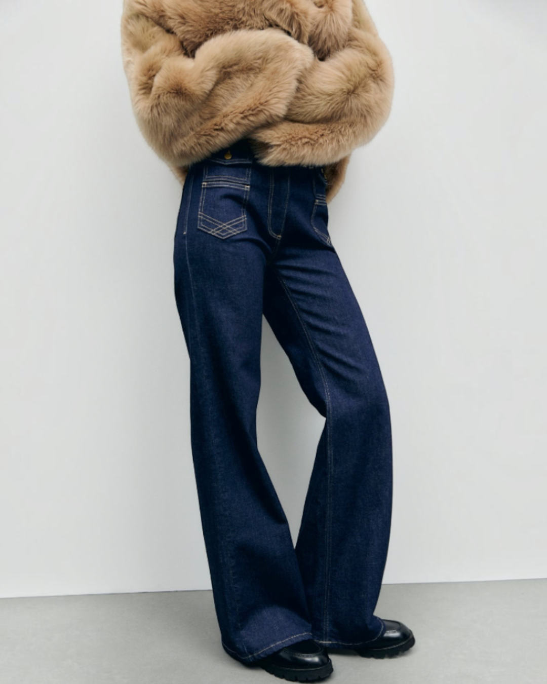 Gerard Darel - Jean Flare Brut Anna - Bleu