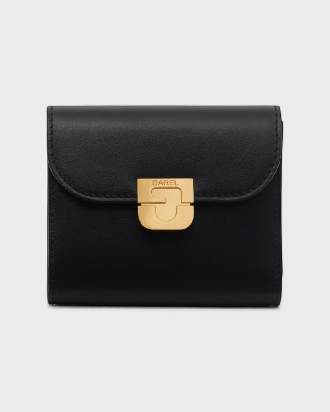 Gerard Darel - Small Mini Leather Wallet - Black