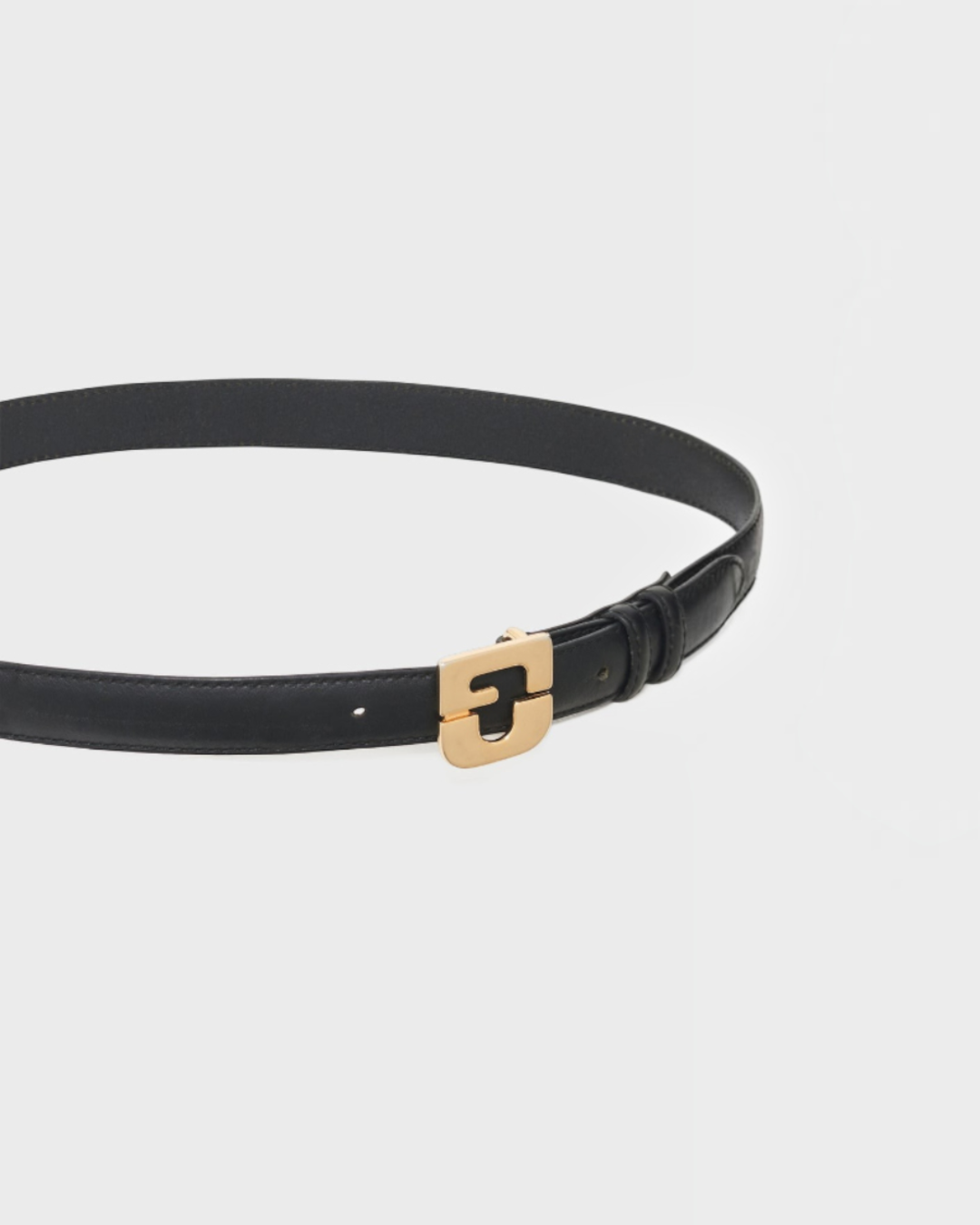 Gerard Darel - Le Lauren Signature Leather Belt - Black