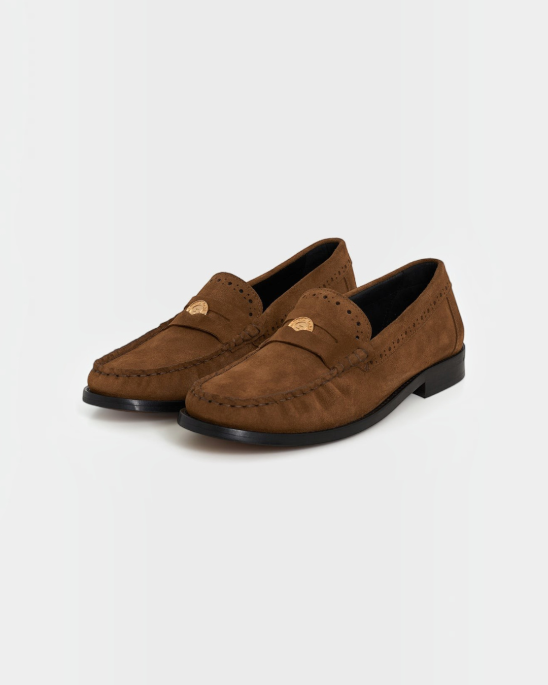 Gerard Darel - Augustine Suede Leather Loafers - Brown