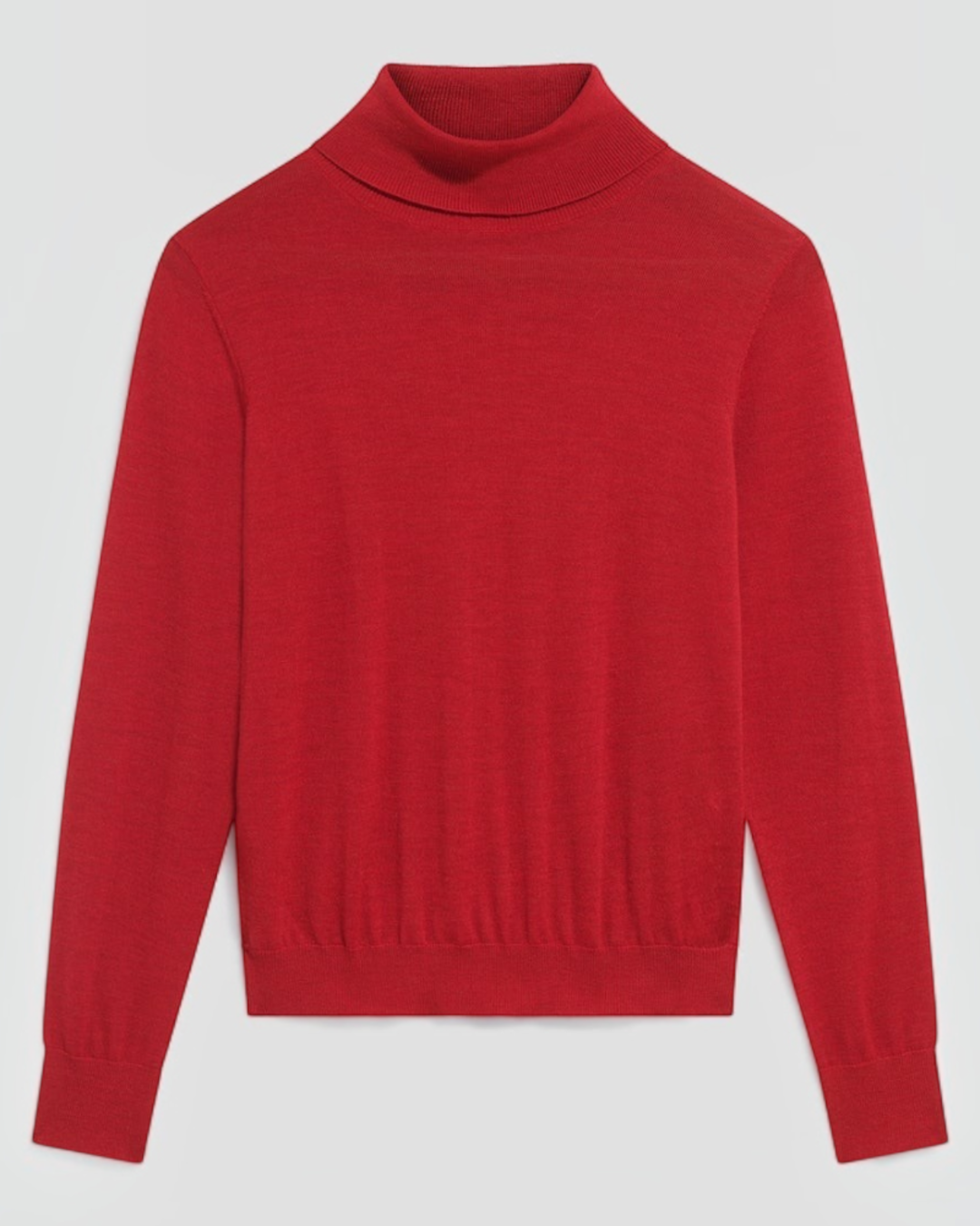 Gerard Darel - Pull À Col Roulé En Laine Mérinos Rosaire - Rouge