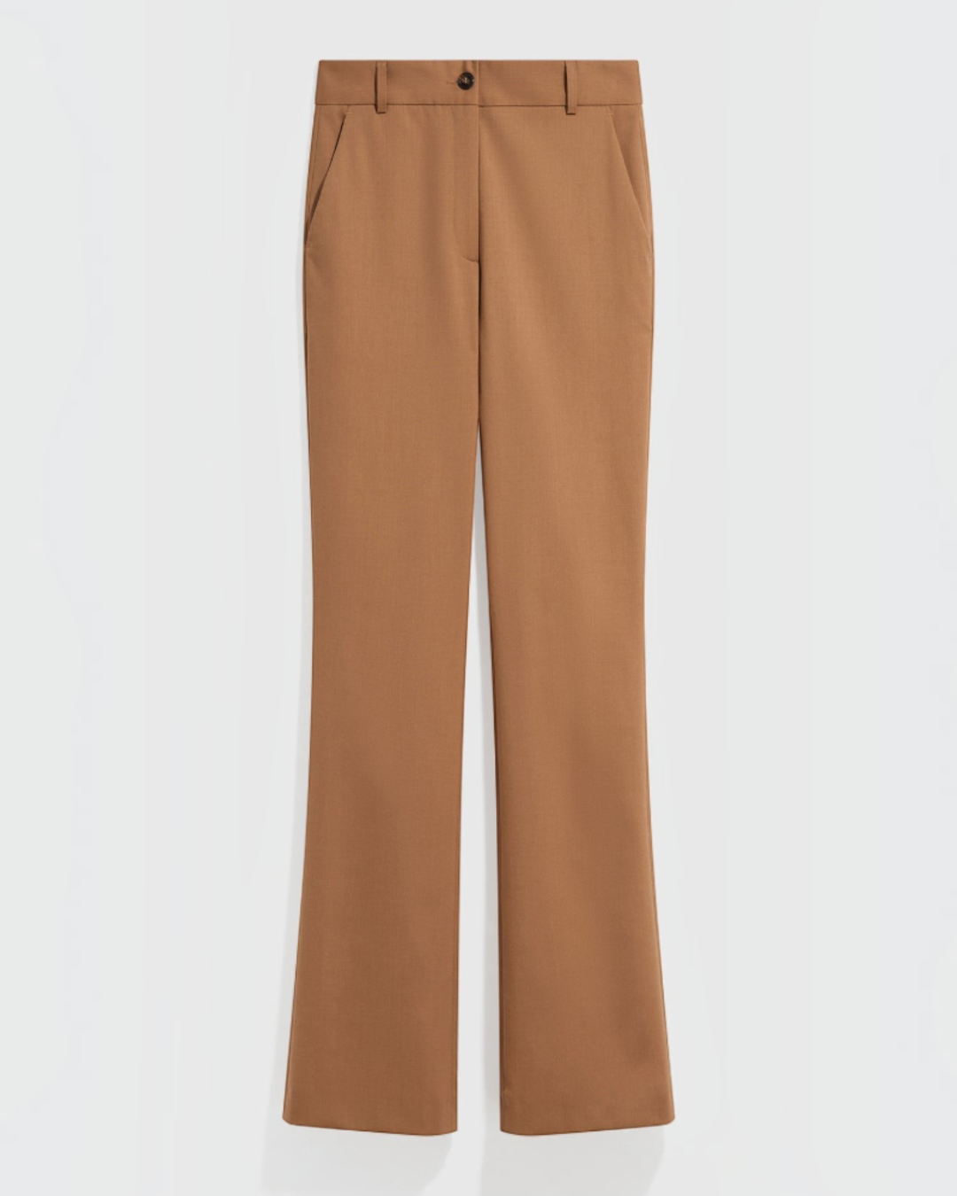Gerard Darel - Pantalon Flare De Tailleur Mel - Marron