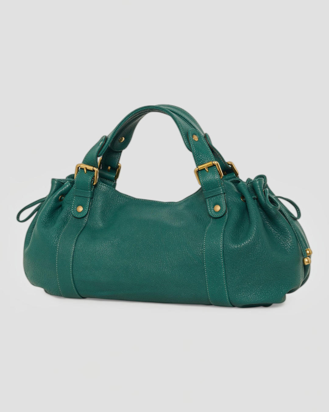 Merci x Gerard Darel - Sac À Main En Cuir De Chèvre 24H - Vert