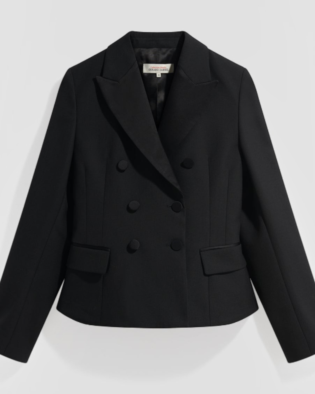 Gerard Darel - Veste Croisée De Smoking Joe - Noir