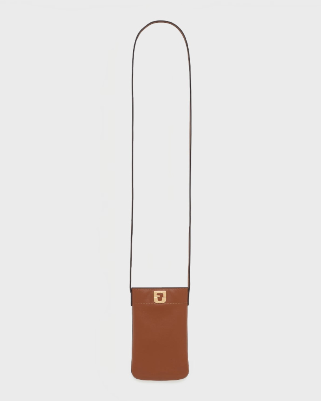 Gerard Darel - Ladyphone Leather Phone Holder - Cognac