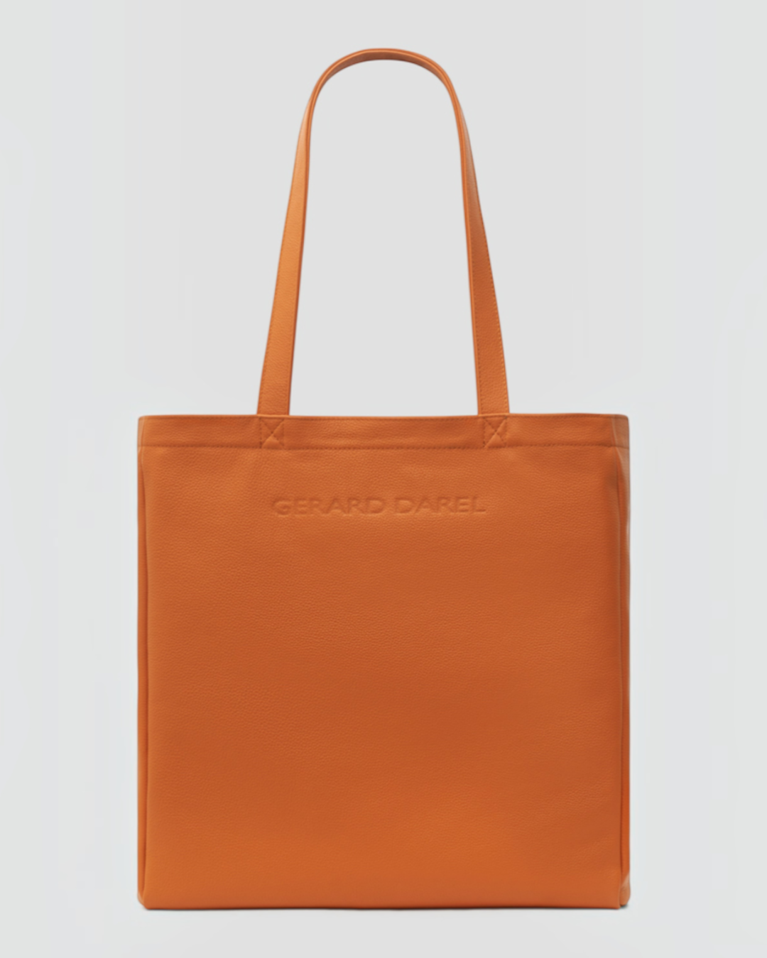Merci x Gerard Darel - Totebag En Cuir - Orange