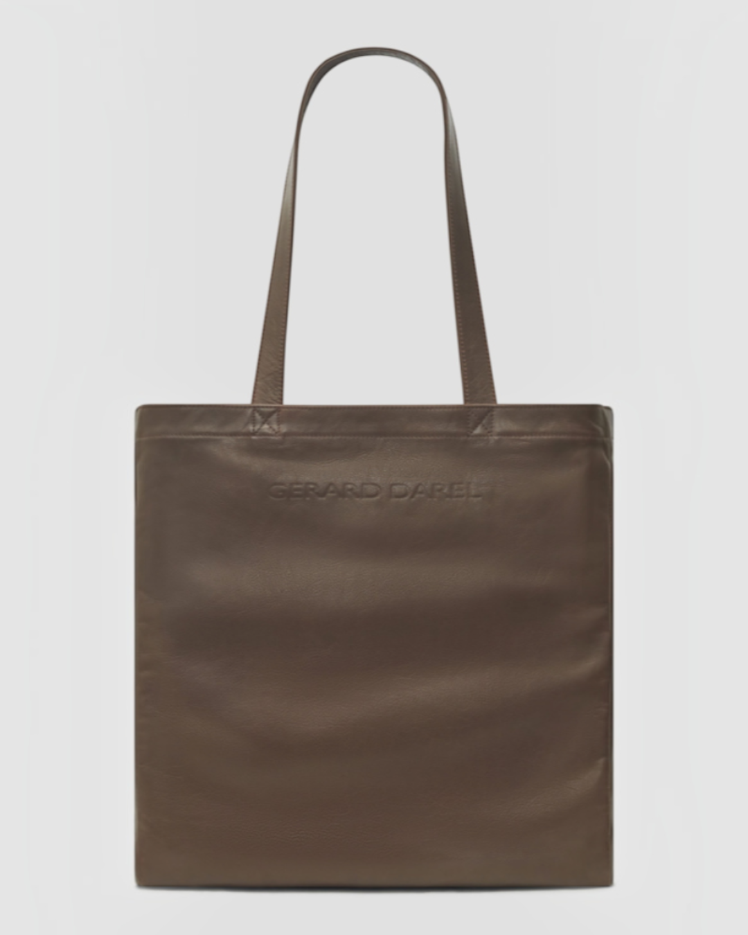 Merci x Gerard Darel - Leather Totebag - Brown