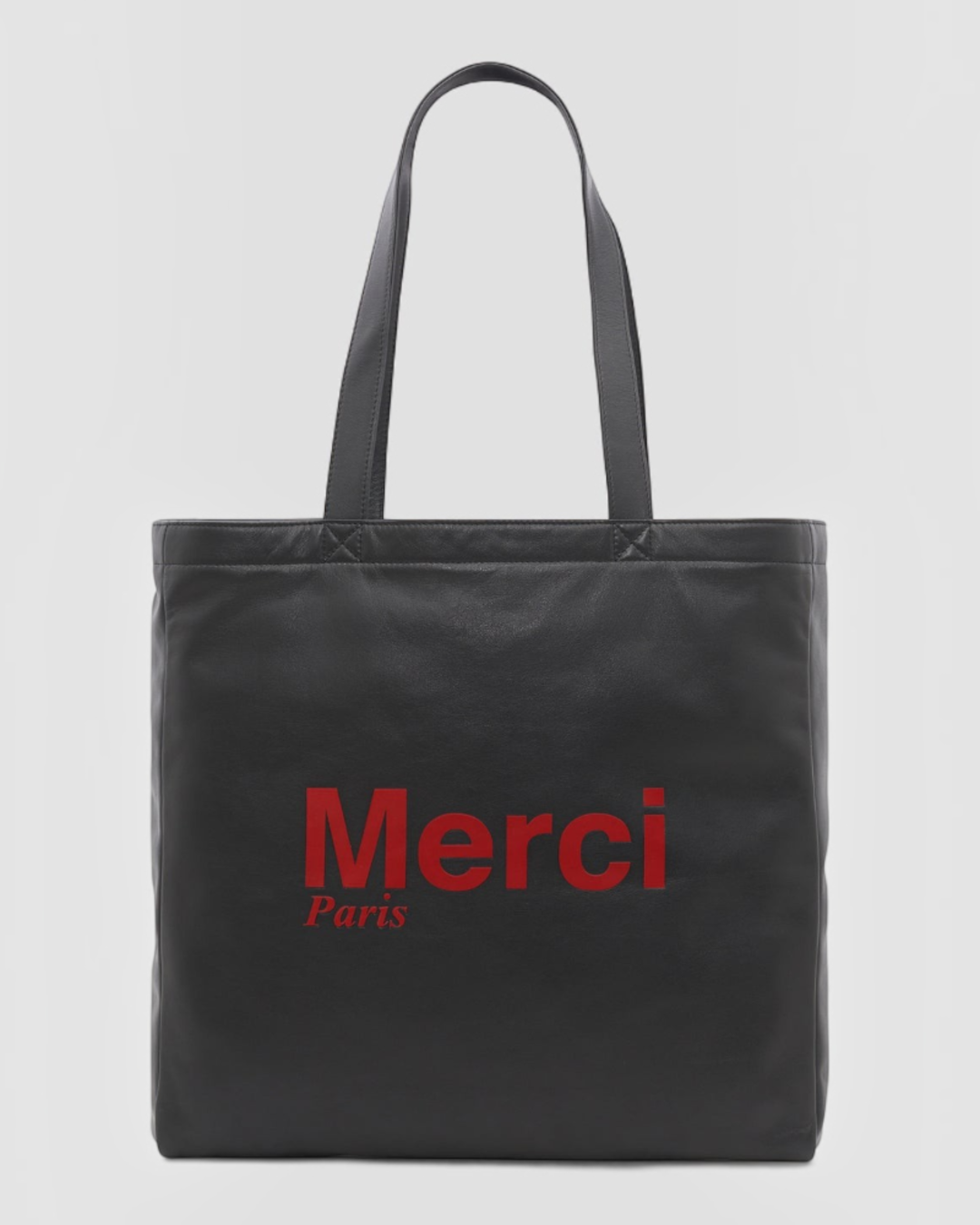 Merci x Gerard Darel - Totebag En Cuir - Noir