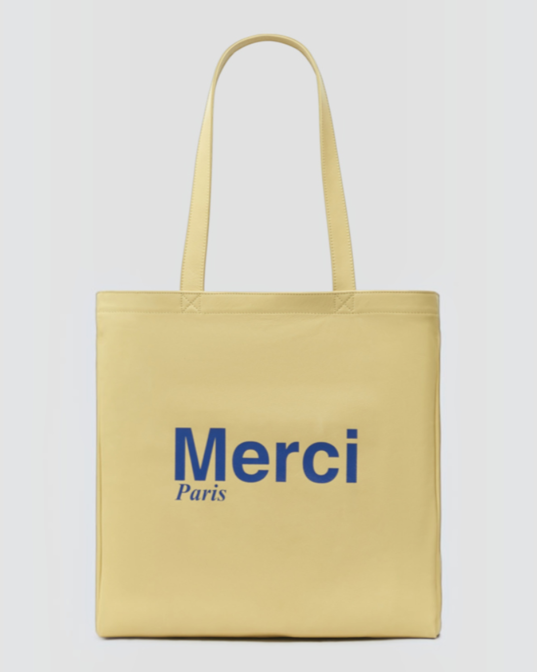 Merci x Gerard Darel - Leather Totebag - Yellow