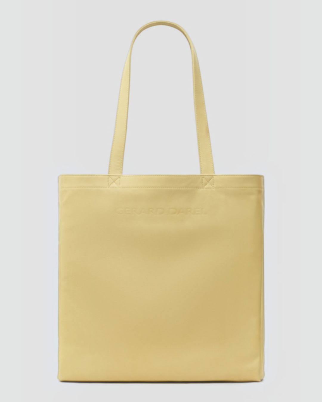 Merci x Gerard Darel - Leather Totebag - Yellow