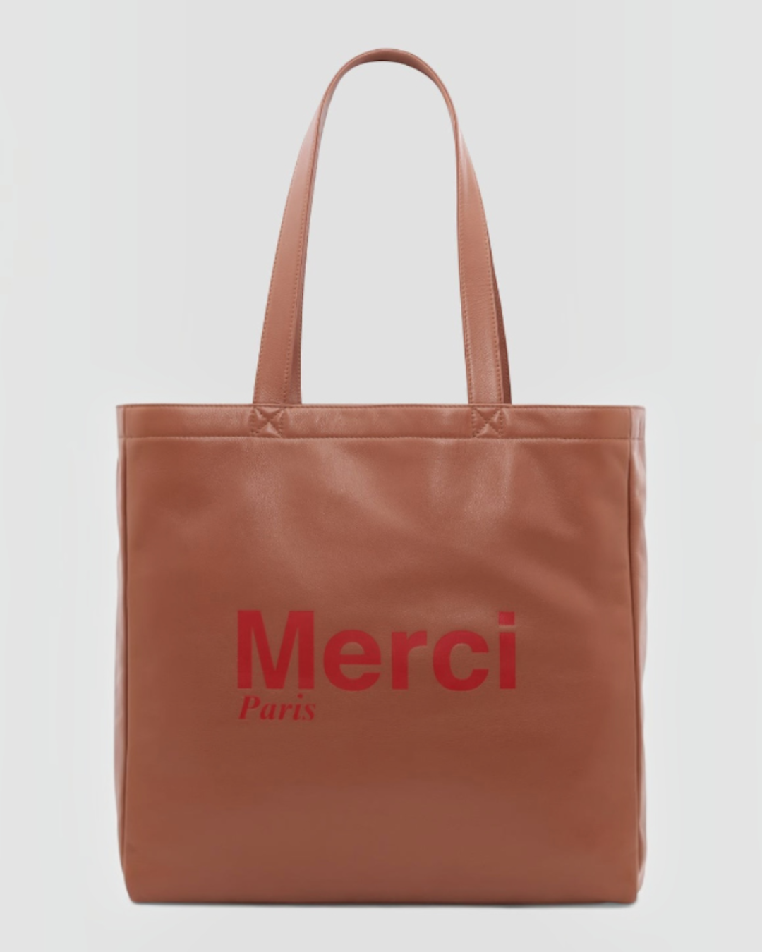 Merci x Gerard Darel - Leather Totebag - Tan
