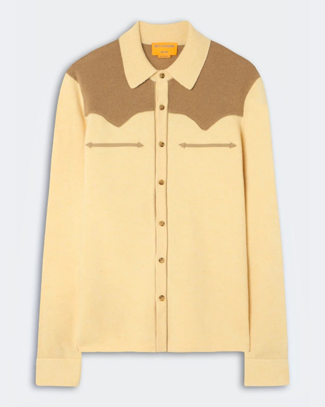 Guest In Residence - Buttoned Western Shirt - Butter Camel