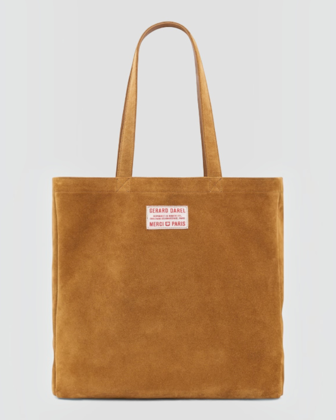 Merci x Gerard Darel - Suede Totebag - Wheat