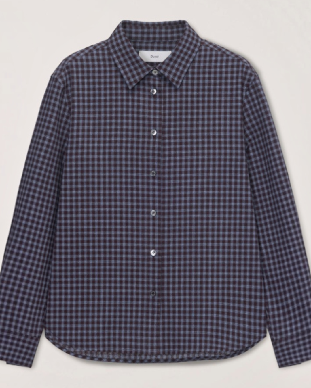 Dunst - Chemise Essentielle Slim - Carreaux Marron