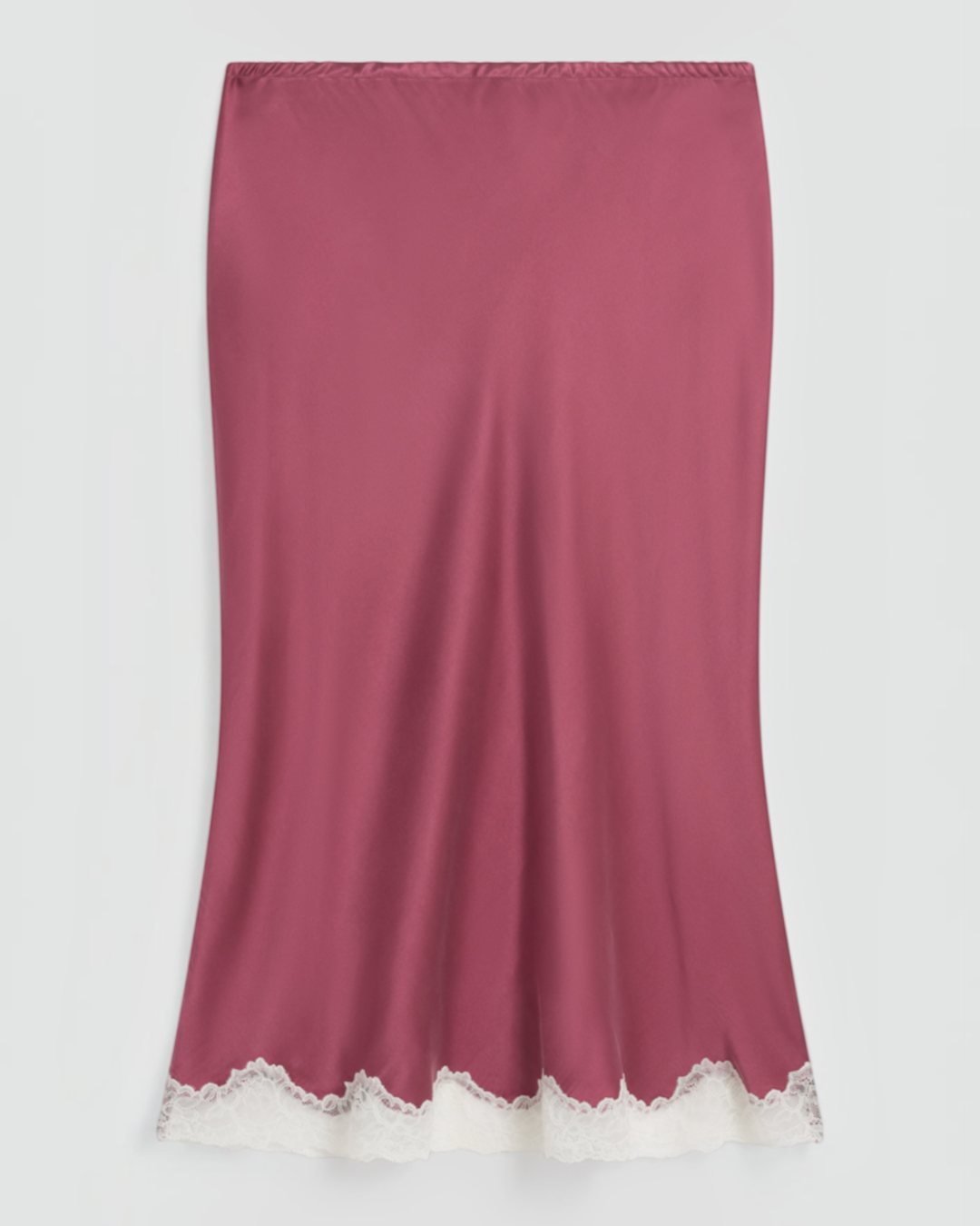 Merci x Gerard Darel - Lingerie Skirt - Cassis