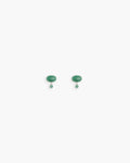 Ragbag - Dagny Earrings - Green Aventurine