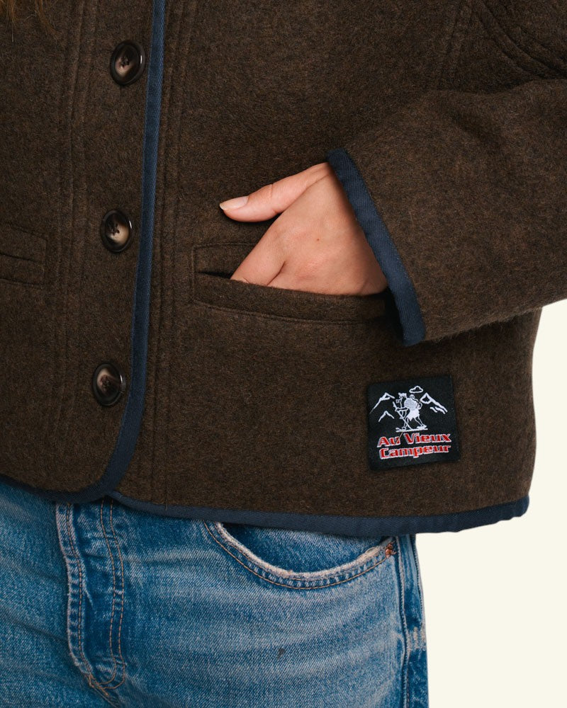 Au Vieux Campeur - Paid Leave - Faustine Jacket - Khaki