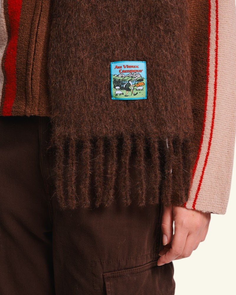 Au Vieux Campeur - Paid Holidays - Ulrich Scarf - Brown