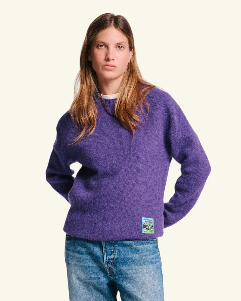 Au Vieux Campeur - Congés Payés - Pull Elliott - Violet