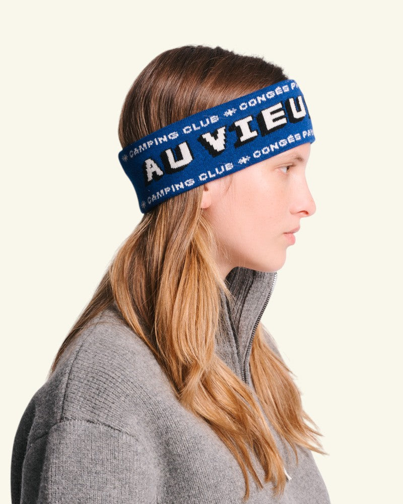 Au Vieux Campeur - Congés Payés - Bandeau AVC - Bleu