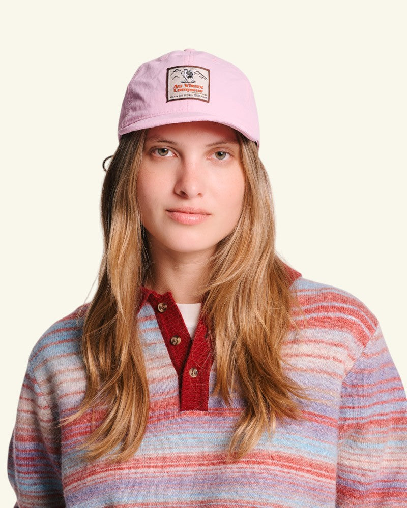 Au Vieux Campeur - Congés Payés - Casquette Raymond - Rose Pâle