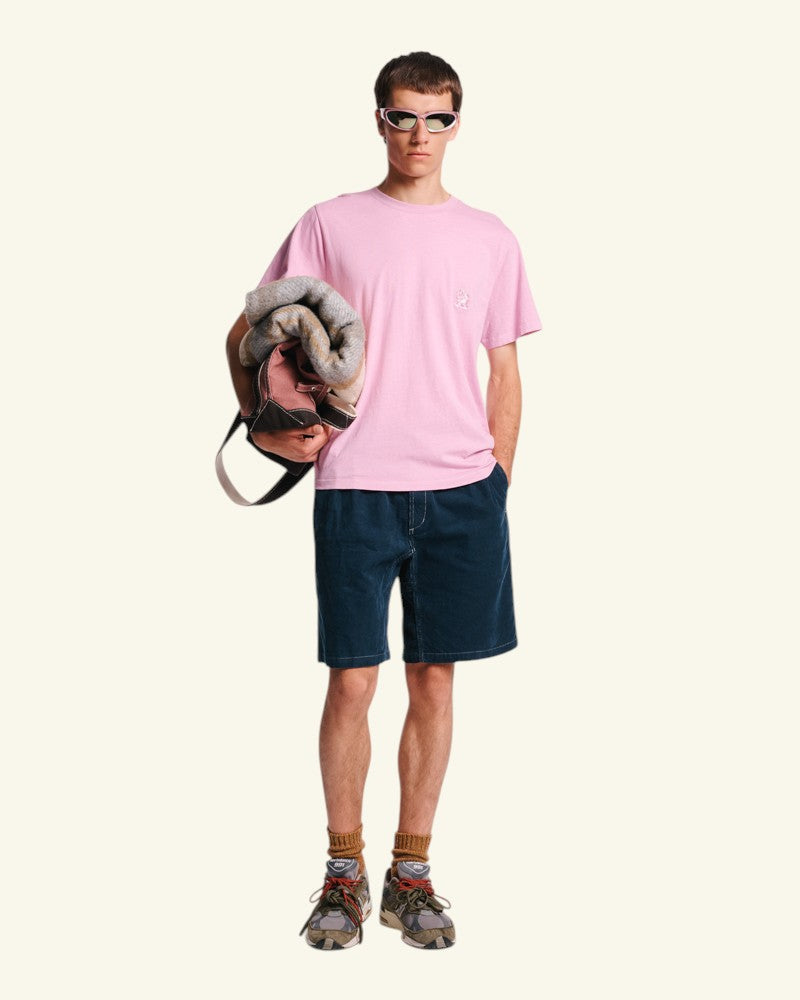 Au Vieux Campeur - Paid Holidays - Mercer T-shirt - Mauve