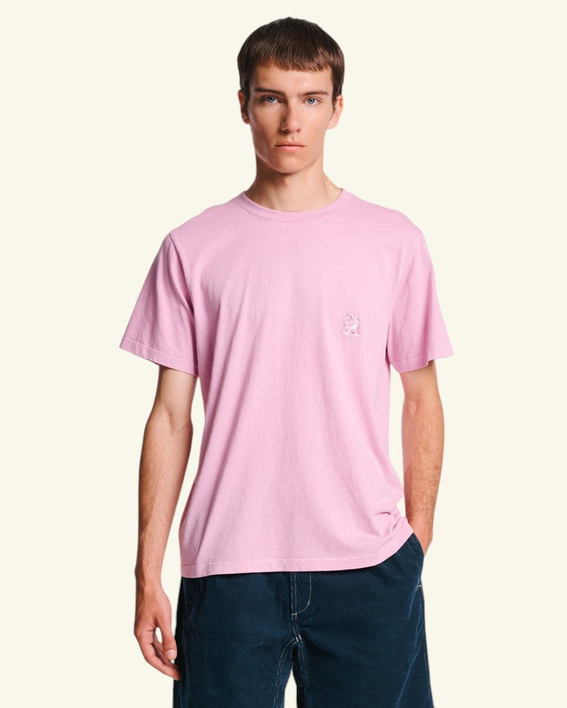 Au Vieux Campeur - Paid Holidays - Mercer T-shirt - Mauve