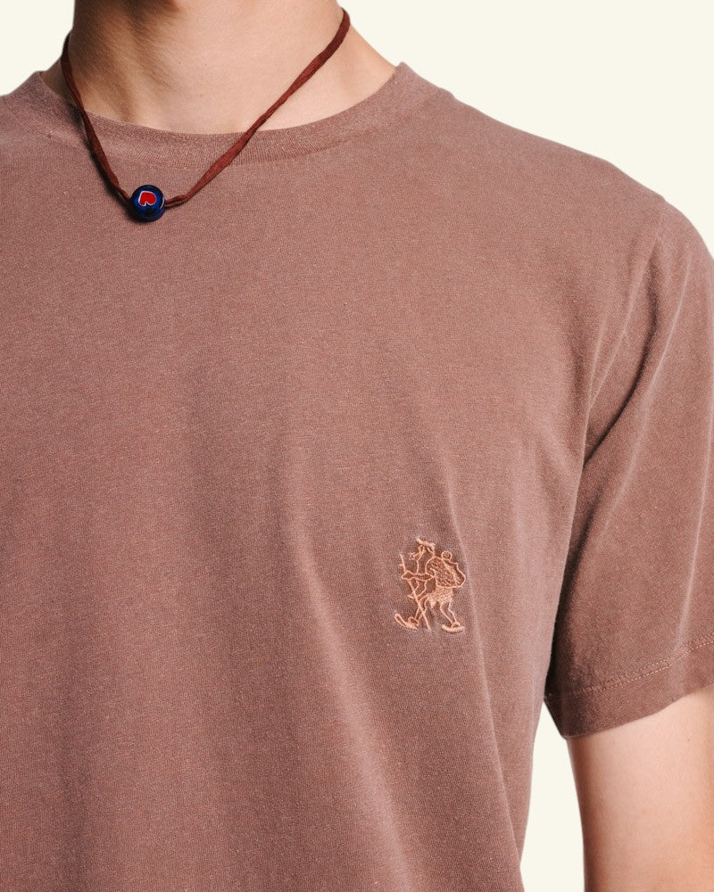 Au Vieux Campeur - Congés Payés - T-shirt Mercer - Marron