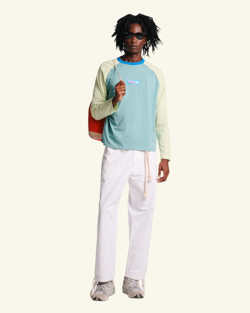 Au Vieux Campeur - Congés Payés - T-shirt Jace - Bleu & Vert