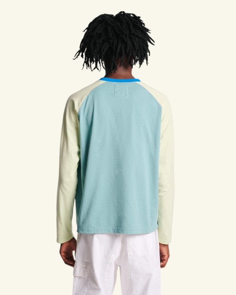 Au Vieux Campeur - Congés Payés - T-shirt Jace - Bleu & Vert