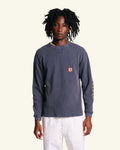 Au Vieux Campeur - Congés Payés - T-Shirt Aravis - Marine Délavé