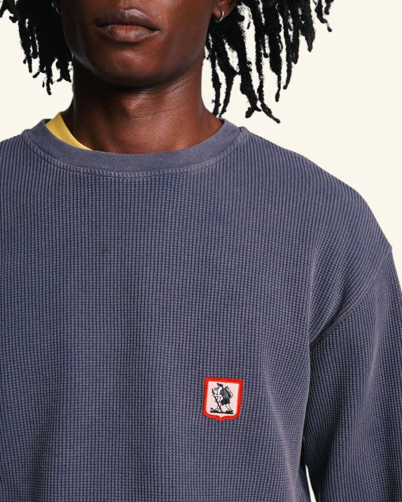 Au Vieux Campeur - Congés Payés - T-Shirt Aravis - Marine Délavé