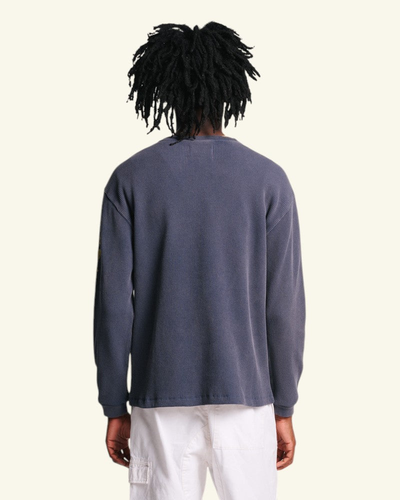 Au Vieux Campeur - Congés Payés - T-Shirt Aravis - Marine Délavé