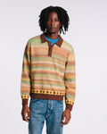 Au Vieux Campeur - Paid Leave - Hugo Sweater - Brown & Yellow