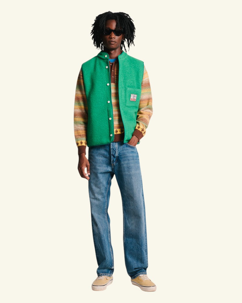Au Vieux Campeur - Congés Payés - Veste Sans Manche Louison - Vert