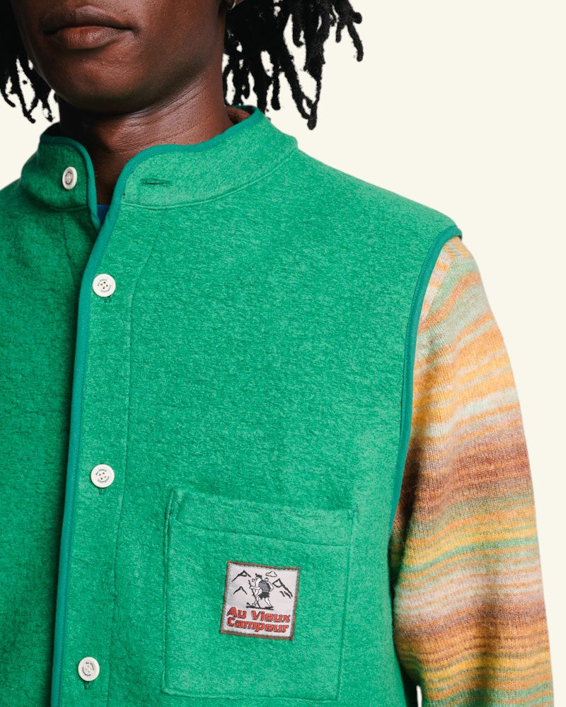 Au Vieux Campeur - Congés Payés - Veste Sans Manche Louison - Vert