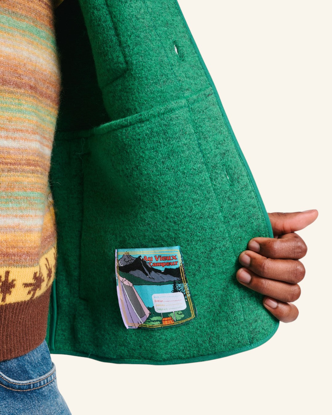 Au Vieux Campeur - Congés Payés - Veste Sans Manche Louison - Vert