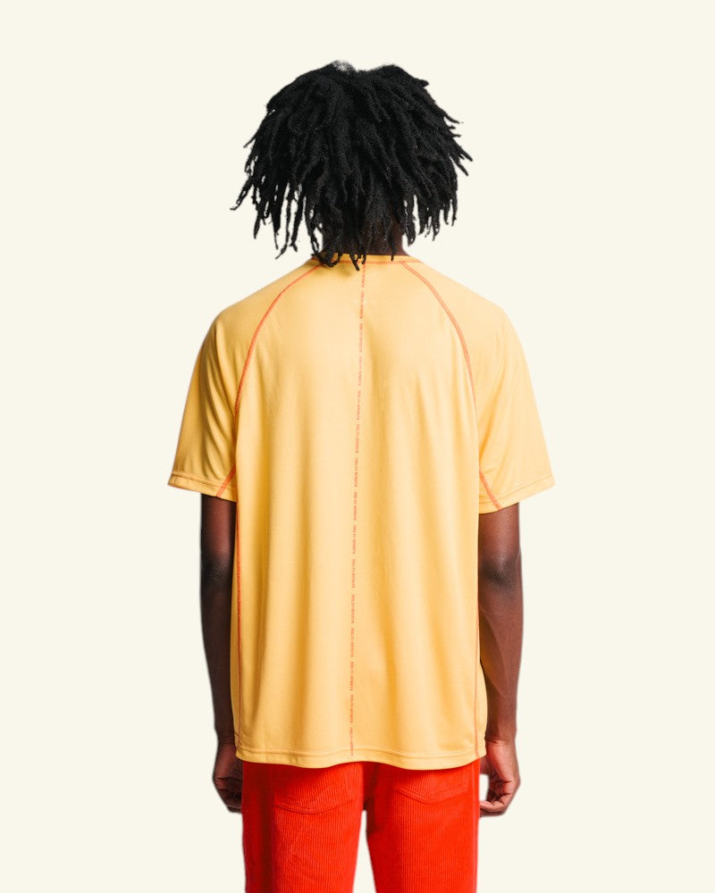 Au Vieux Campeur - Congés Payés - T-shirt Otis Manches Courtes - Jaune