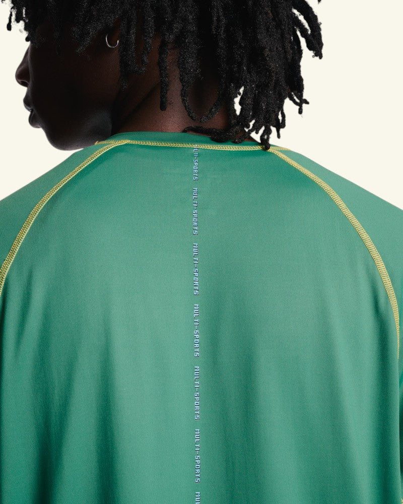 Au Vieux Campeur - Paid Holidays - Otis Long Sleeve T-shirt - Green