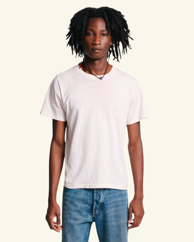Au Vieux Campeur - Paid Holidays - Mercer T-shirt - Ecru